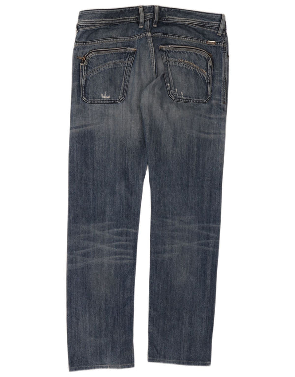 Diesel Jean Droit Poiak Homme W33 L34 Bleu Coton