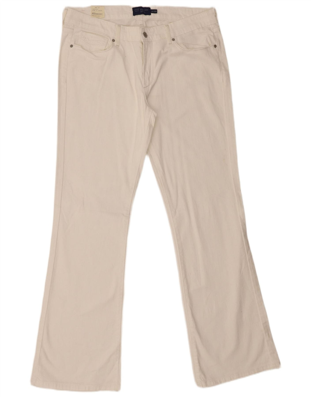 Levi's Jean bootcut légèrement courbé pour femme US 16 2XL W36 L33 Coton blanc