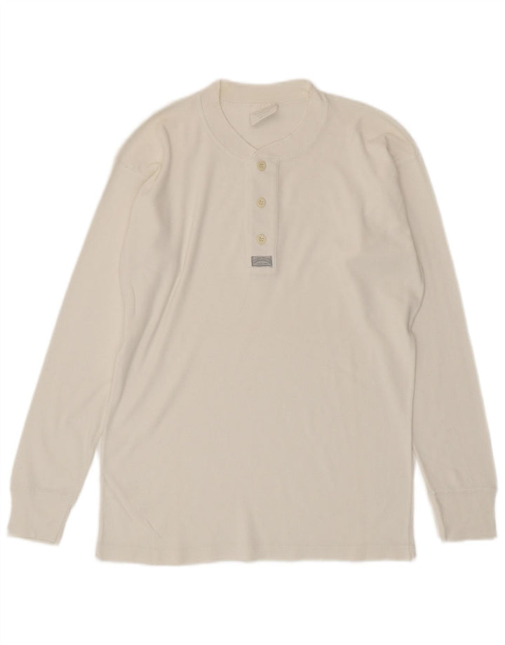 Levi's Haut à Manches Longues Homme Blanc Petit Coton