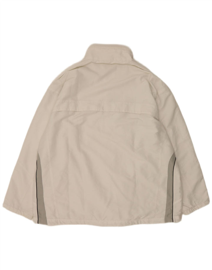 Domyos Veste de Survêtement Homme 2XL Blanc Colorblock Polyester