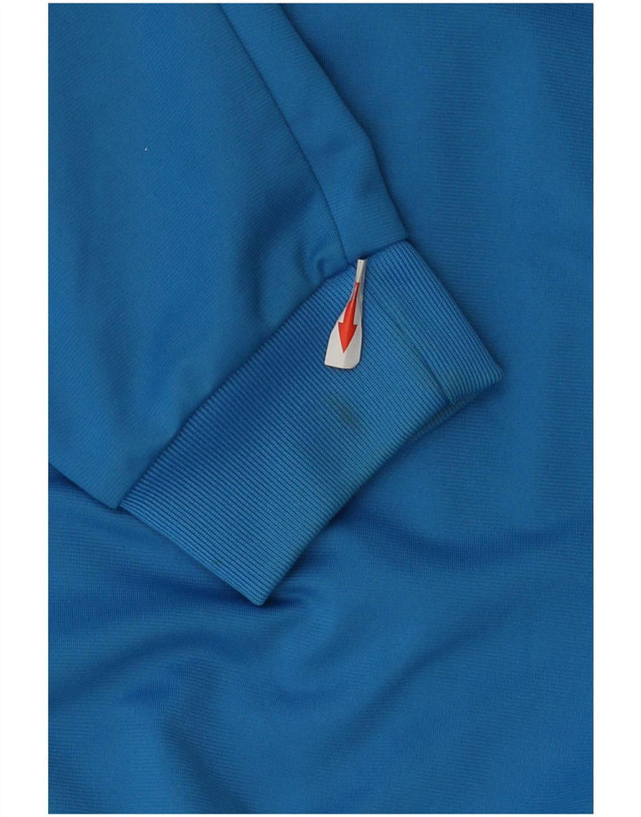 Adidas Veste de survêtement graphique pour homme Petit bleu Polyester color block