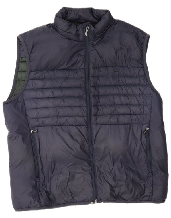 Harmont & Blaine Gilet rembourré pour homme UK 42 XL Bleu marine