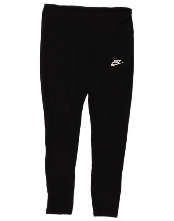Nike Leggings Femme UK 18 XL Coton Noir