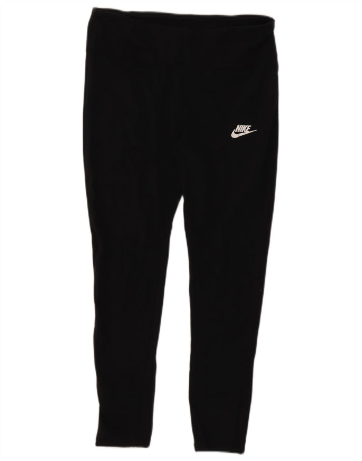 Nike Leggings Femme UK 18 XL Coton Noir