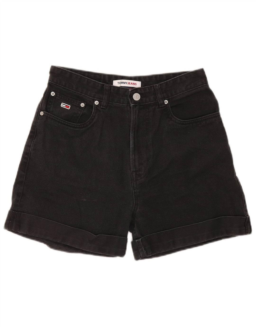 Tommy Hilfiger Short en jean W28 pour femme Noir moyen