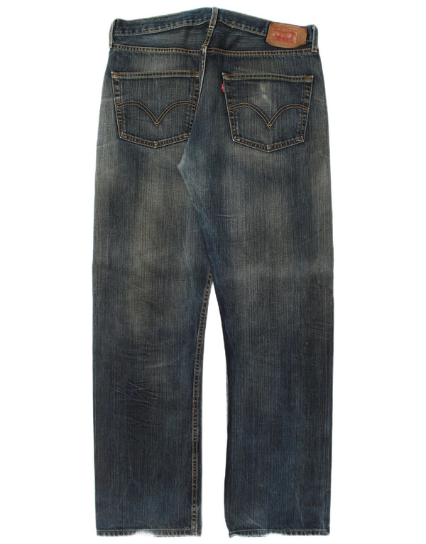 Levi's Jean Droit 501 Homme Bleu Marine W38 L34 Coton