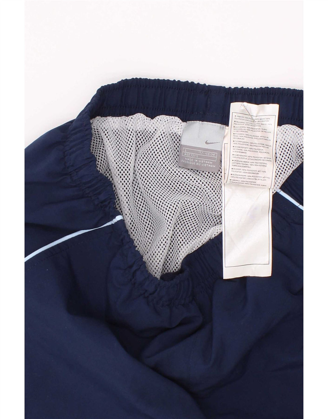 Short de sport Nike garçon 12-13 ans grand bleu marine polyester