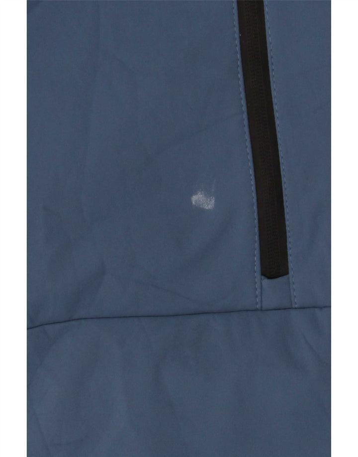 Zara Veste de survêtement surdimensionnée pour femme UK 10 Petit Bleu