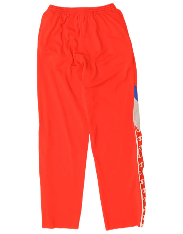 Champion Pantalon de Survêtement Graphique Homme Small Rouge Polyamide Colorblock