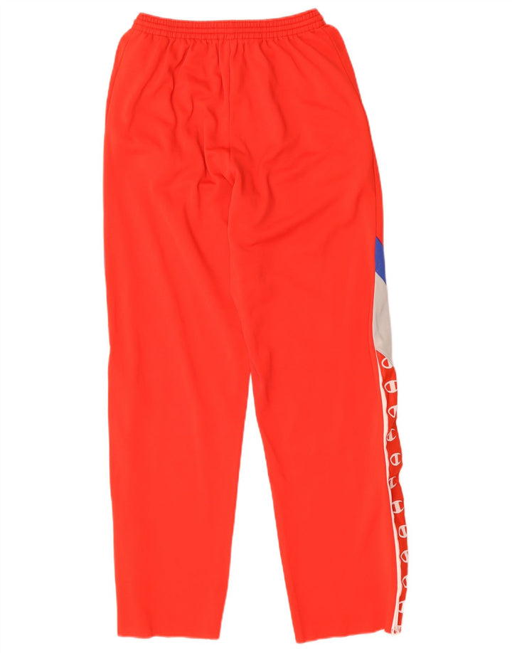Champion Pantalon de Survêtement Graphique Homme Small Rouge Polyamide Colorblock