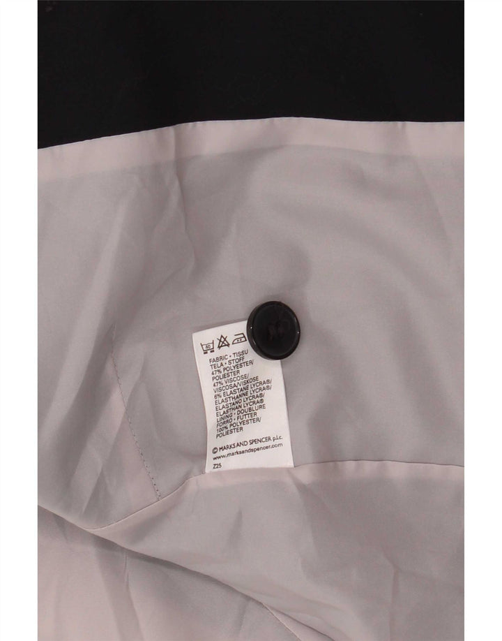 Marks & Spencer Pardessus coupe standard pour femme UK 12 bleu marine moyen