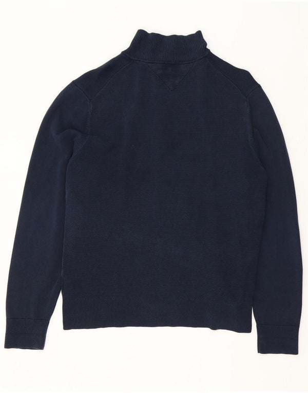 Tommy Hilfiger Pull Cardigan Homme Bleu Marine XL Coton