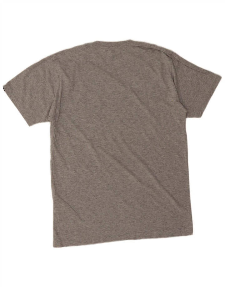 Vans T-Shirt Coupe Classique Homme Gris Moyen Coton
