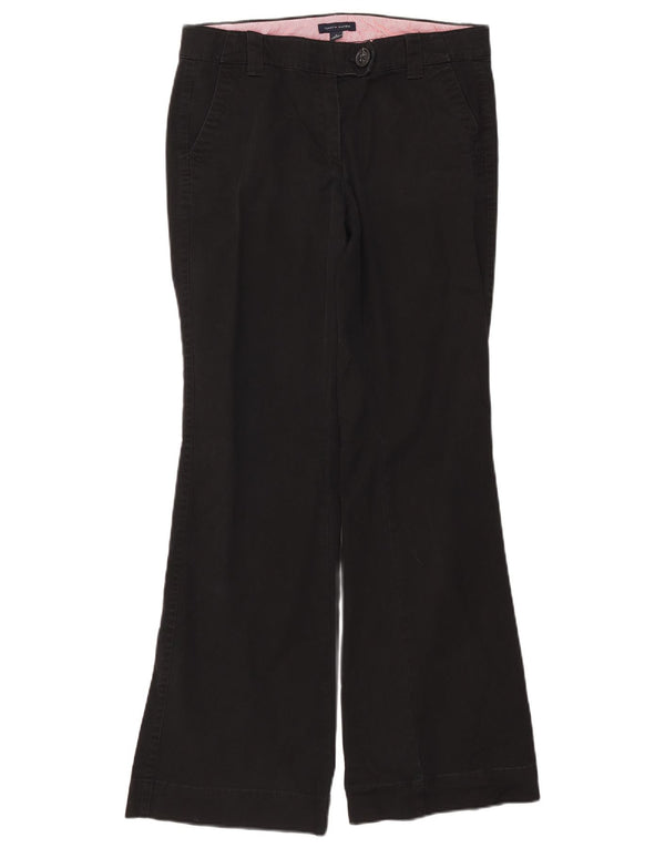 Tommy Hilfiger Pantalon chino bootcut pour femme US 8 Medium W30 L32 Noir