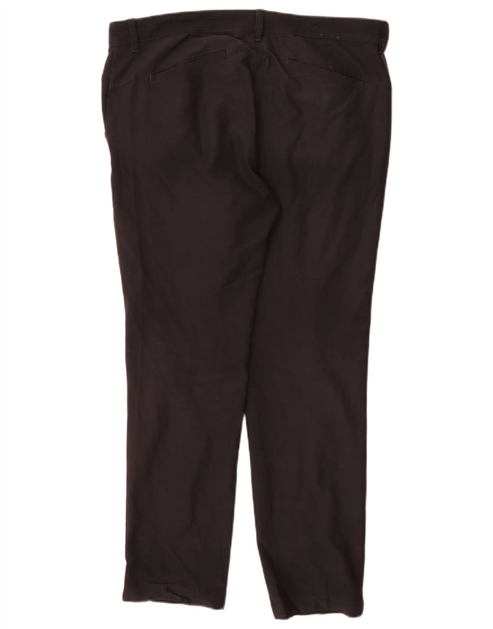 Adidas Pantalon Chino Regular Femme W34 L30 Noir Polyester