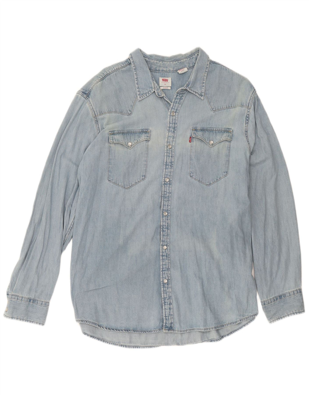 Levi's Chemise en Jean Tall Homme Bleu Coton