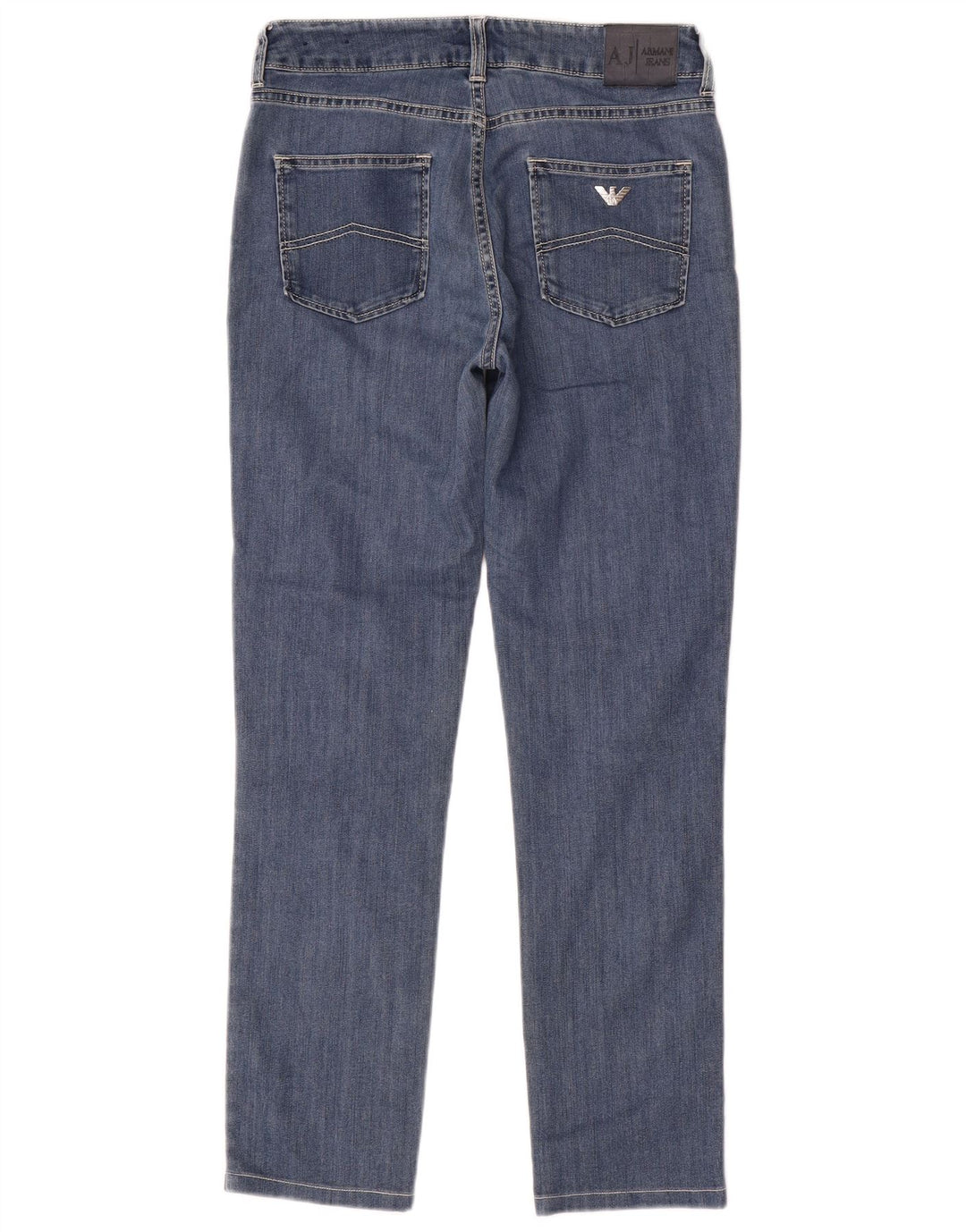 Armani Femme Jean Slim W28 L28 Bleu Marine Coton