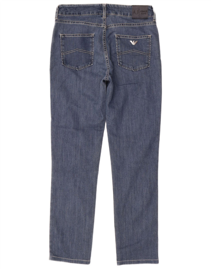 Armani Femme Jean Slim W28 L28 Bleu Marine Coton