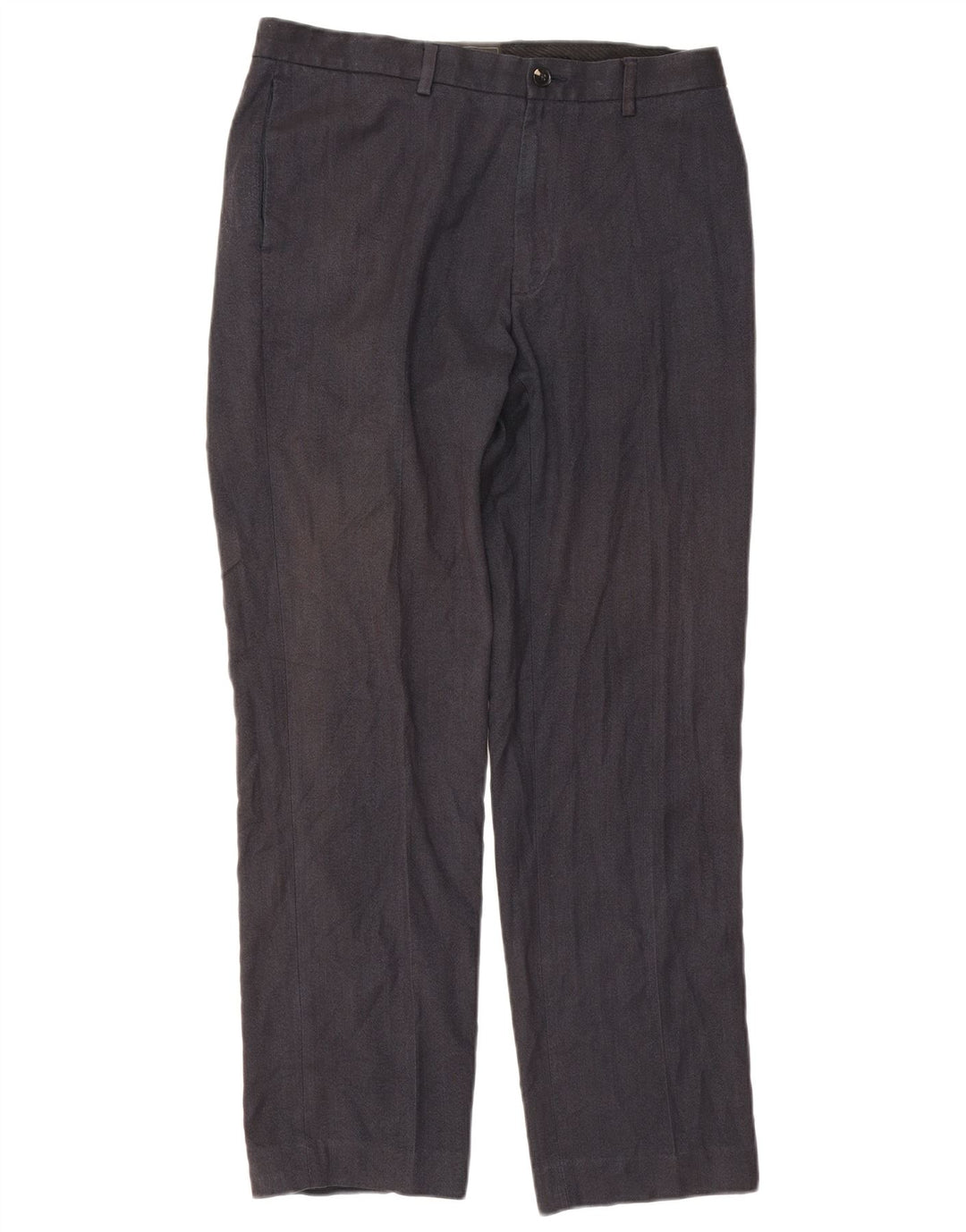 Marks & Spencer Pantalon décontracté coupe classique pour homme W34 L31 Bleu marine