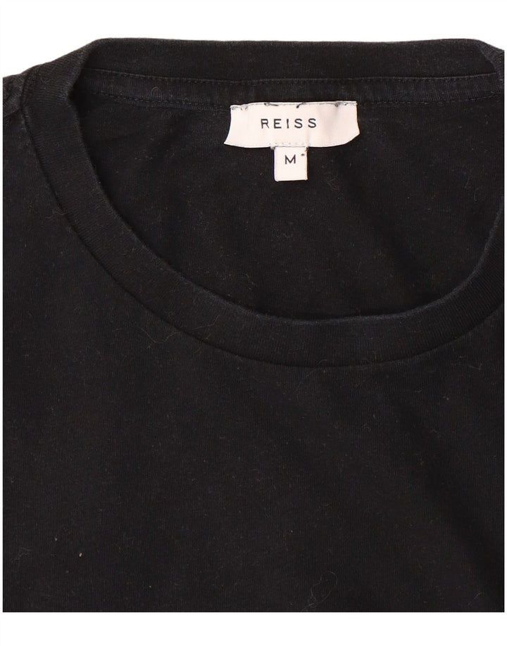 Reiss T-Shirt Homme Noir Moyen