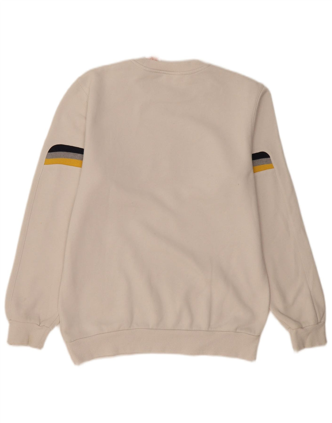 Adidas Sweat-shirt graphique pour femme UK 14 en coton blanc moyen