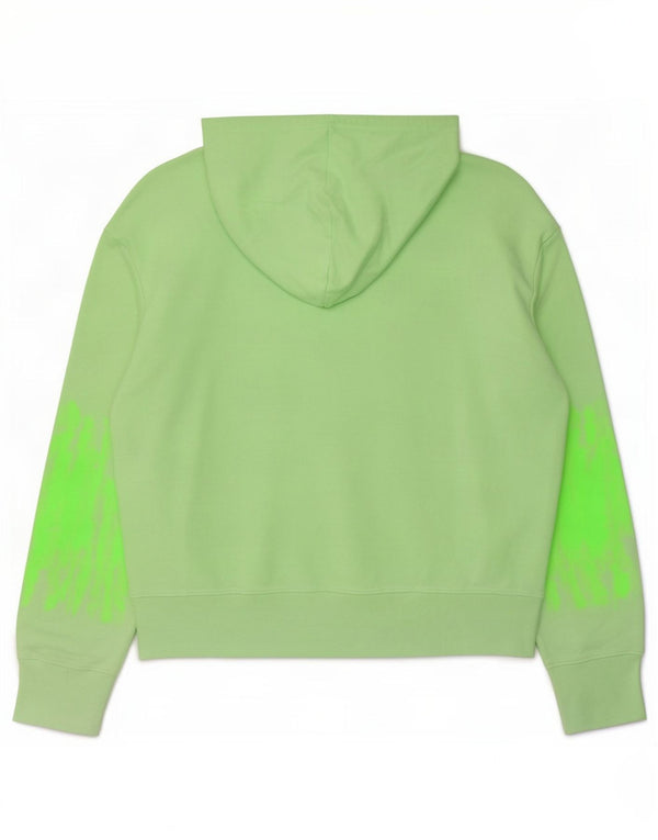 Champion Pull à capuche graphique pour femme UK 18 XL Vert