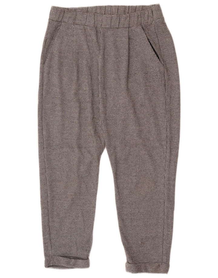Marks & Spencer Pantalon court pour femme UK 12 Medium W28 L24 Gris