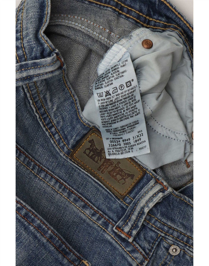 Levi's Jean Bootcut Femme W31 L32 Bleu Coton