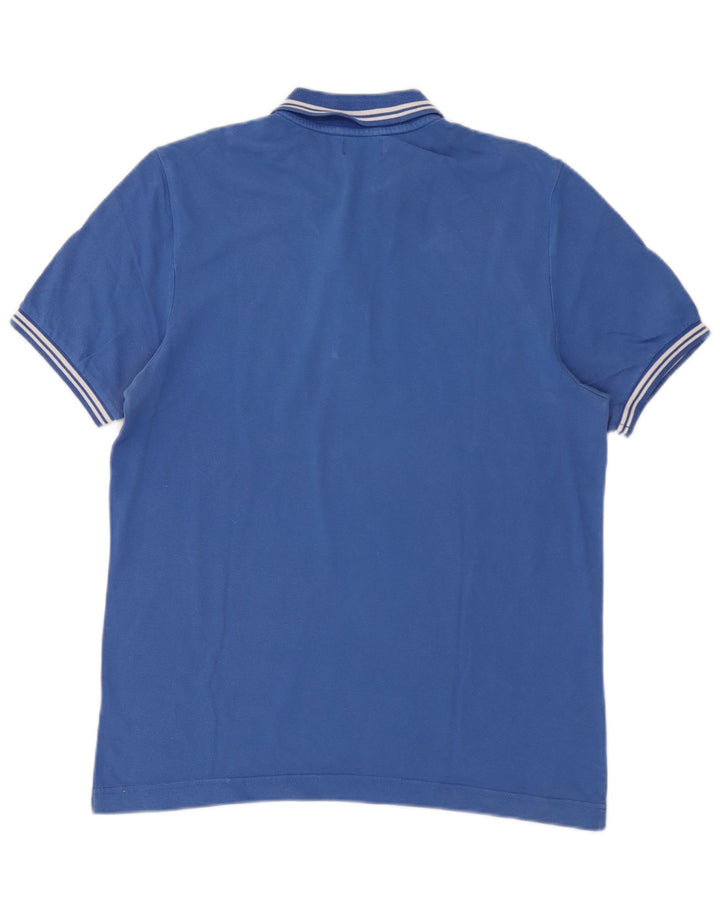 Kappa Polo Homme Bleu Moyen Rayé