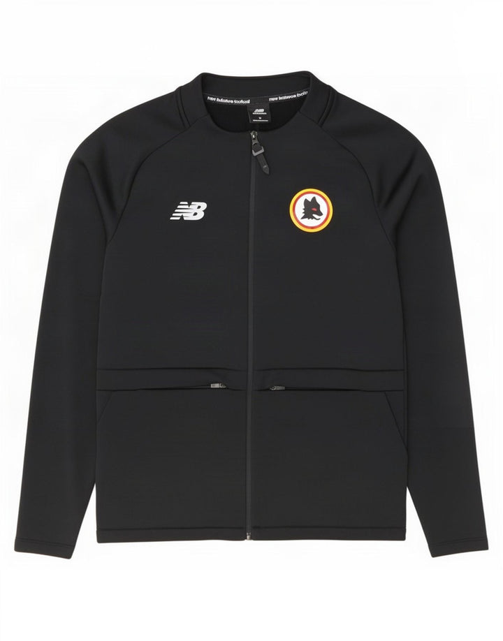 New Balance Veste de Survêtement Homme Noir Moyen Polyester
