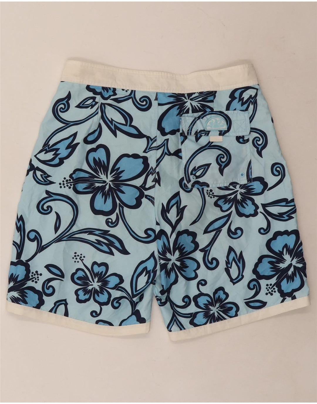Sundek Short de Bain Homme Bleu Moyen Floral Polyester