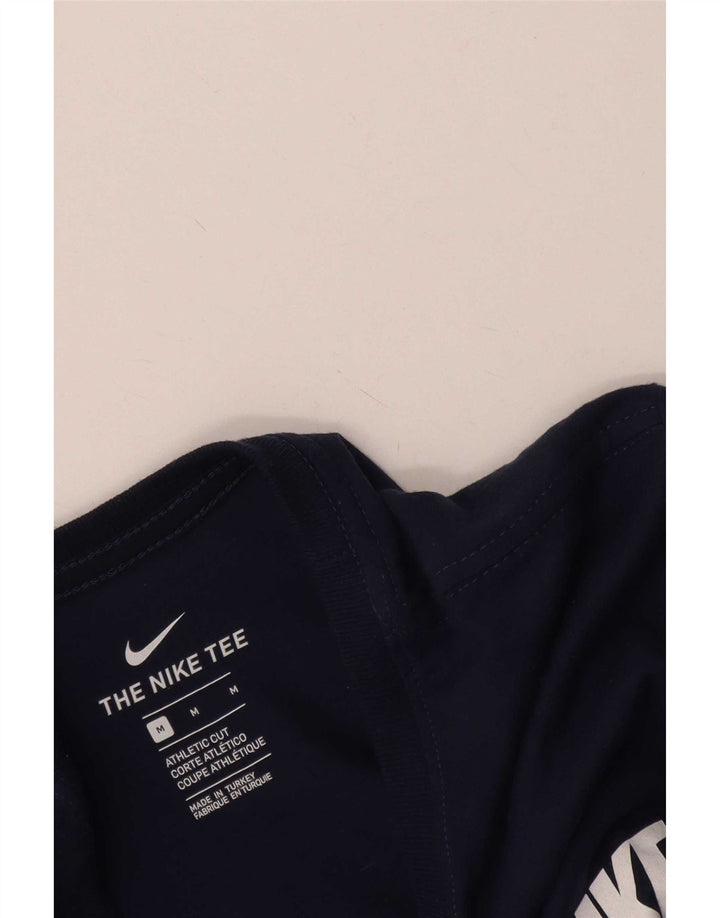 Nike Homme Athletic Cut Graphic T-Shirt Haut Bleu Marine Moyen