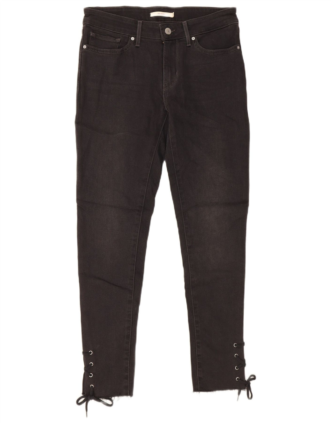 LEVI'S Jean Skinny 711 Femme W28 L27 Coton Noir