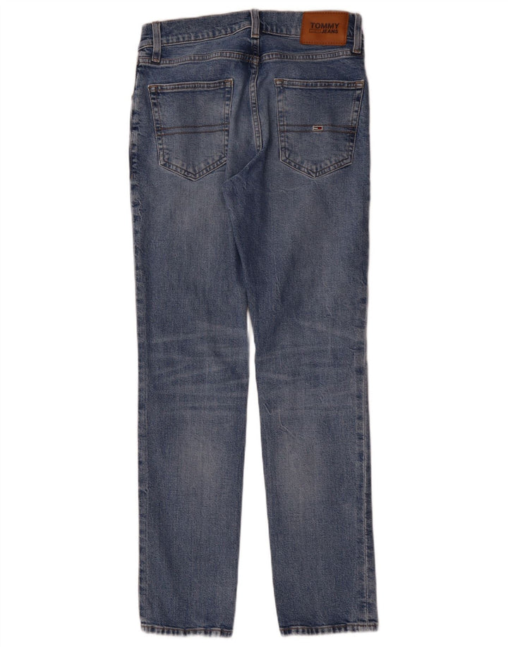 TOMMY HILFIGER Jean Slim Femme W28 L30 Bleu Coton