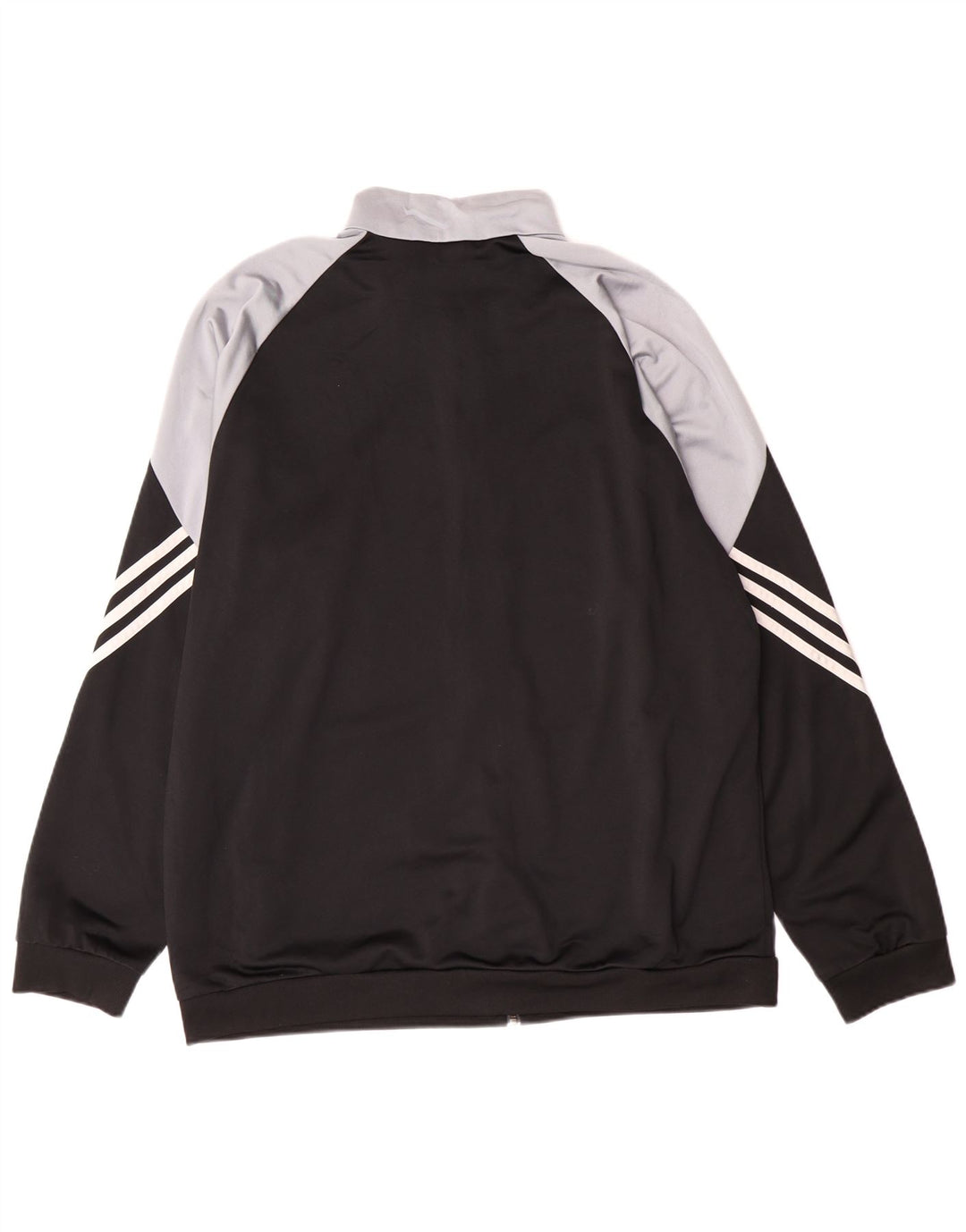 Adidas Veste de survêtement pour homme XL Noir Colorblock Polyester