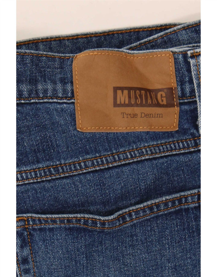 Mustang Jean Droit Homme W32 L31 Bleu Marine