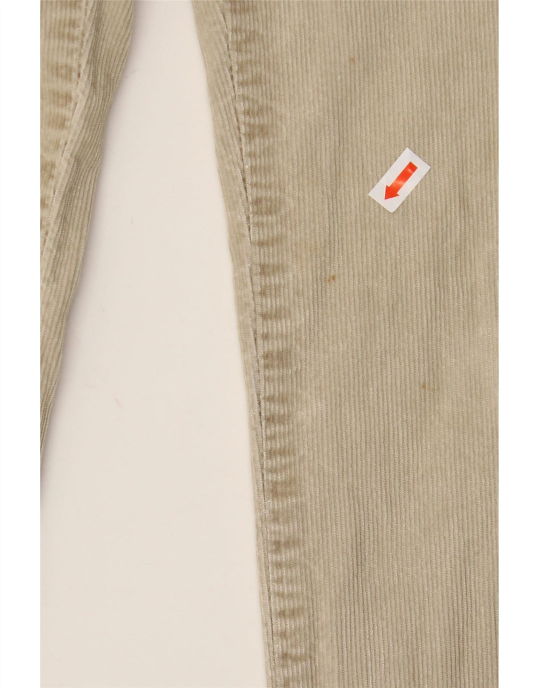 DOCKERS Pantalon Droit Velours Côtelé Homme W30 L32 Beige