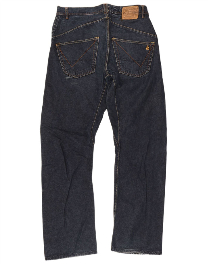 Volcom Jean droit homme W32 L31 bleu marine coton