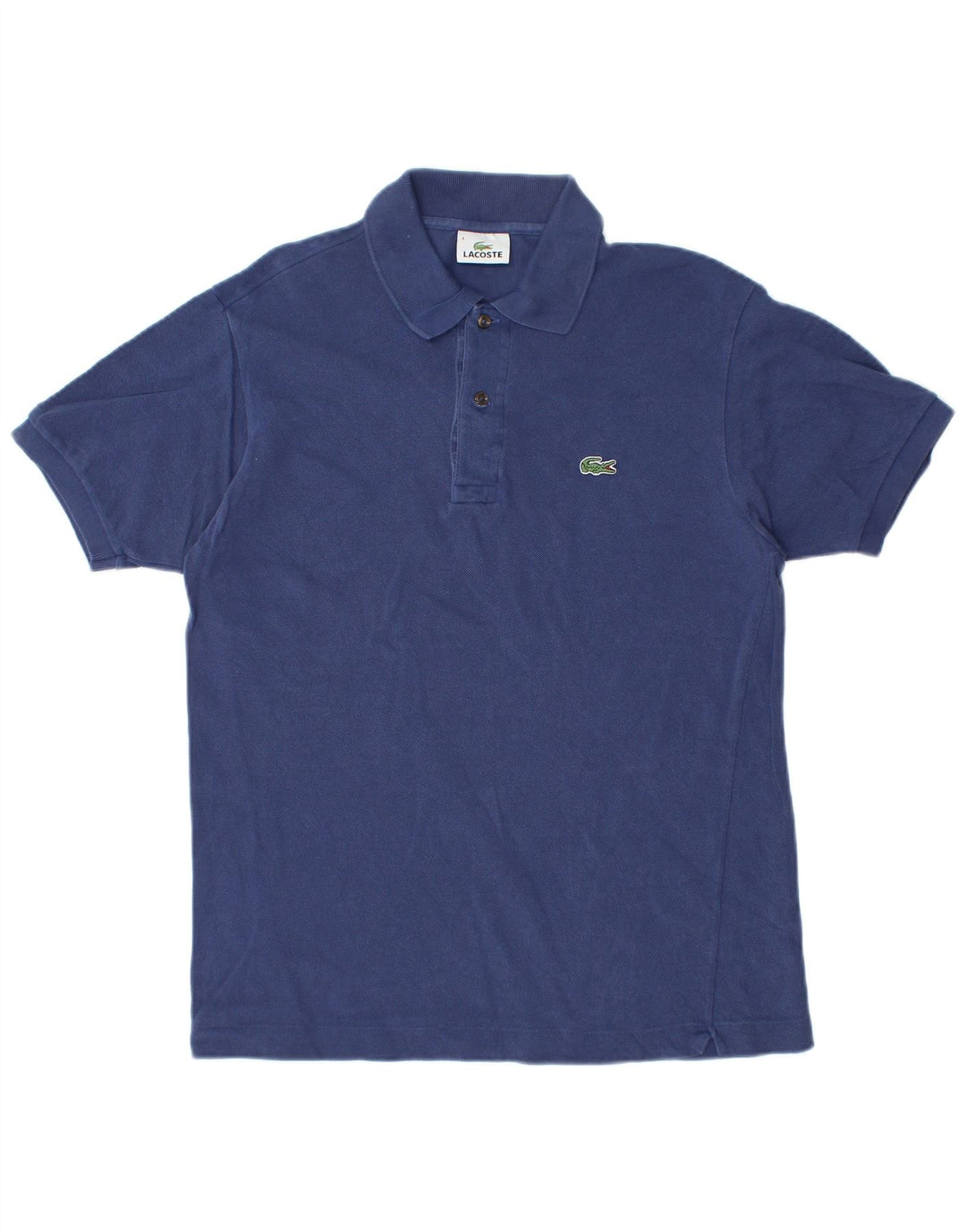 LACOSTE Polo Homme Taille 4 Moyen Bleu Marine Coton