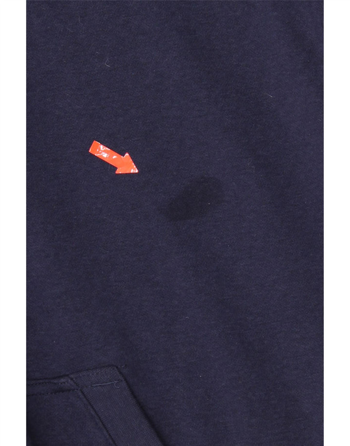 Kappa Veste de Survêtement Homme 2XL Bleu Marine Coton
