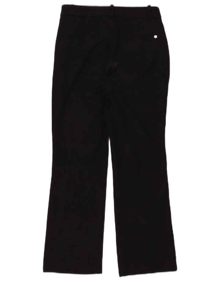 Massimo Dutti Pantalon Chino Bootcut Femme 2XS W24 L25 Noir
