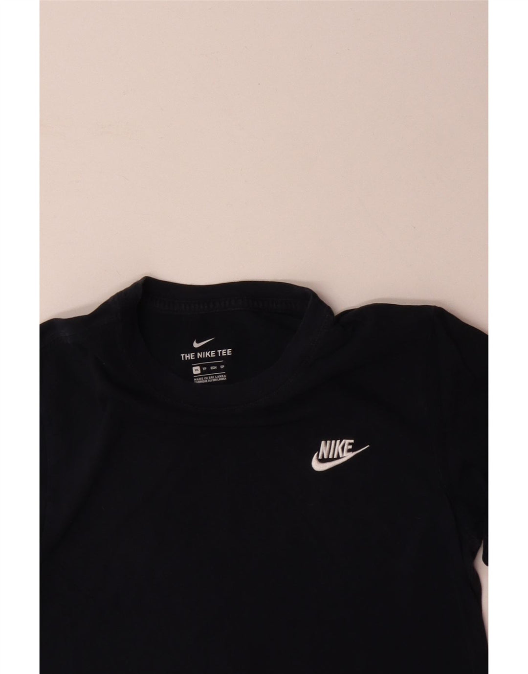 NIKE T-Shirt Homme Top XS Bleu Marine Coton