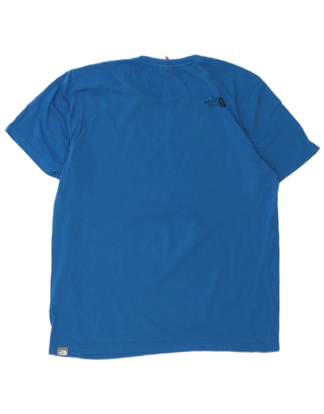 THE NORTH FACE T-Shirt Homme Haut Large Bleu Coton