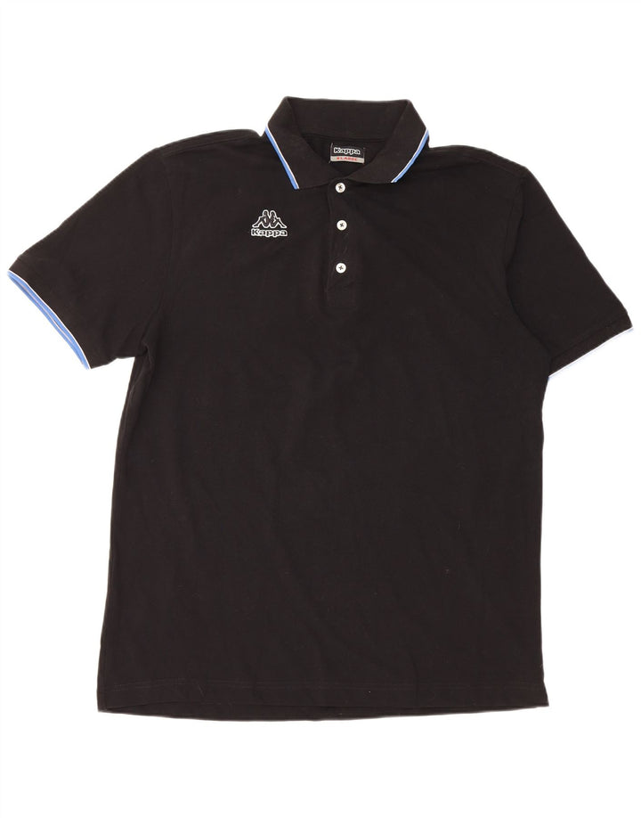 Kappa Polo Homme XL Noir Coton