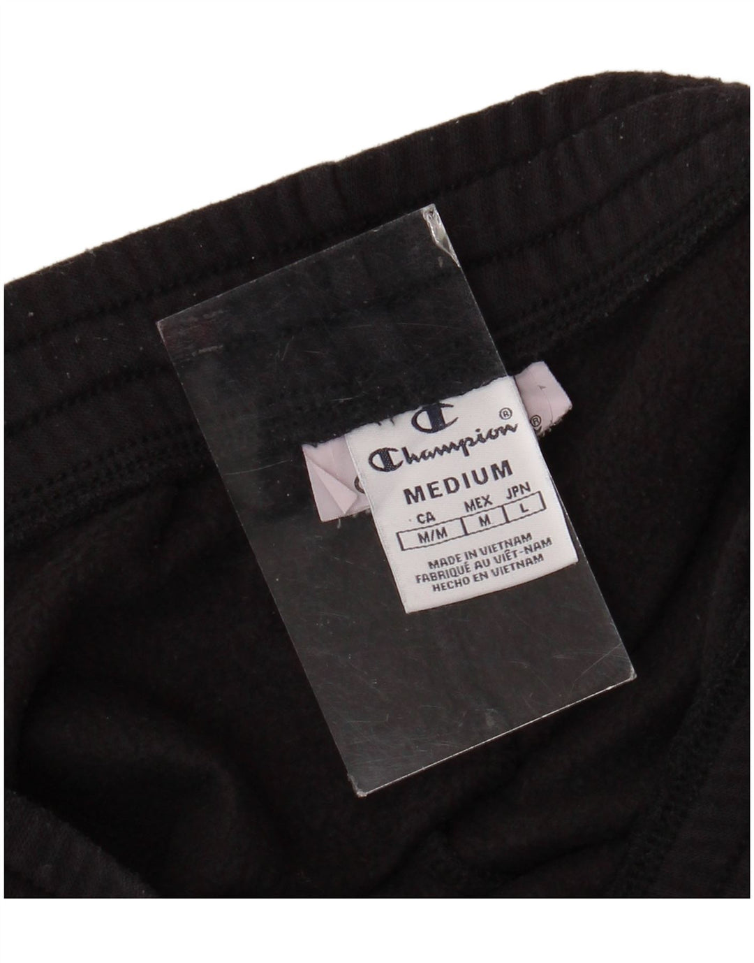 CHAMPION Pantalon de Survêtement Polaire Homme Noir Moyen