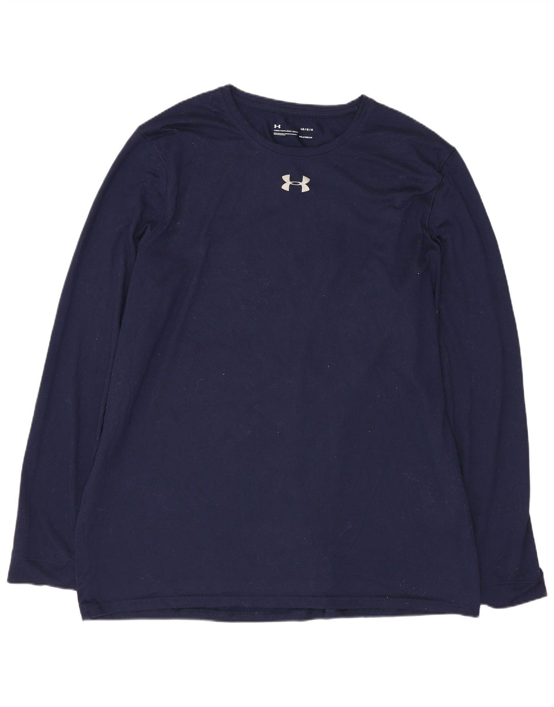 UNDER ARMOUR Haut Homme Manches Longues Large Bleu Marine Polyester