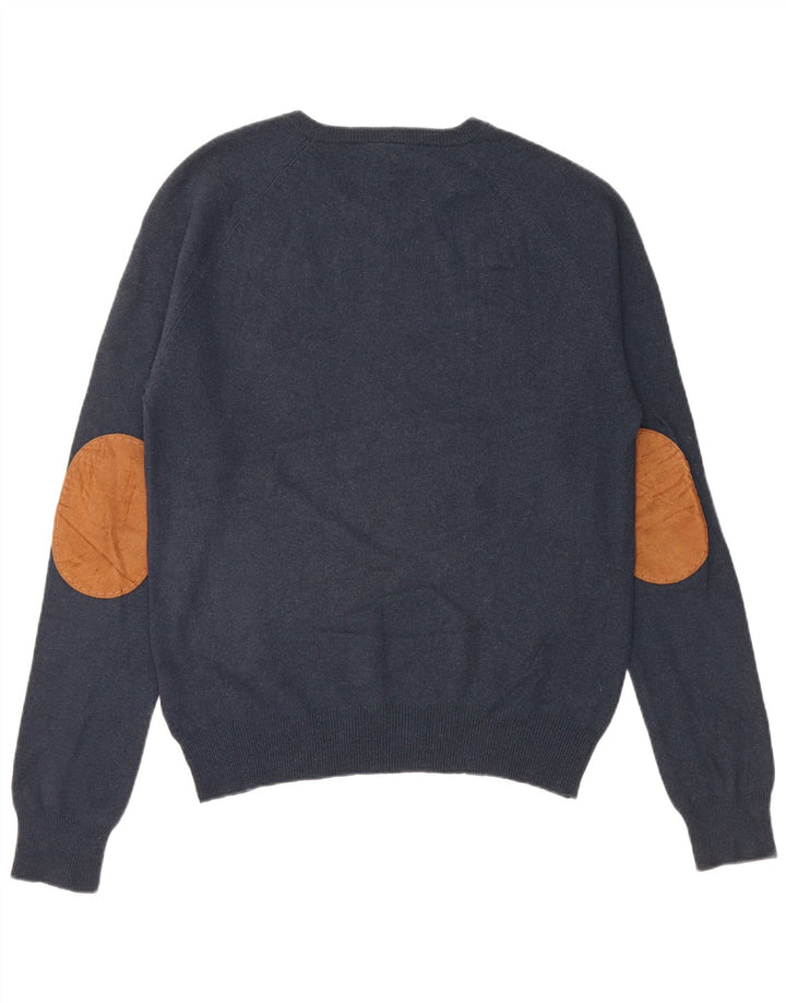 TIMBERLAND Pull Col V Homme Bleu Marine Moyen Laine