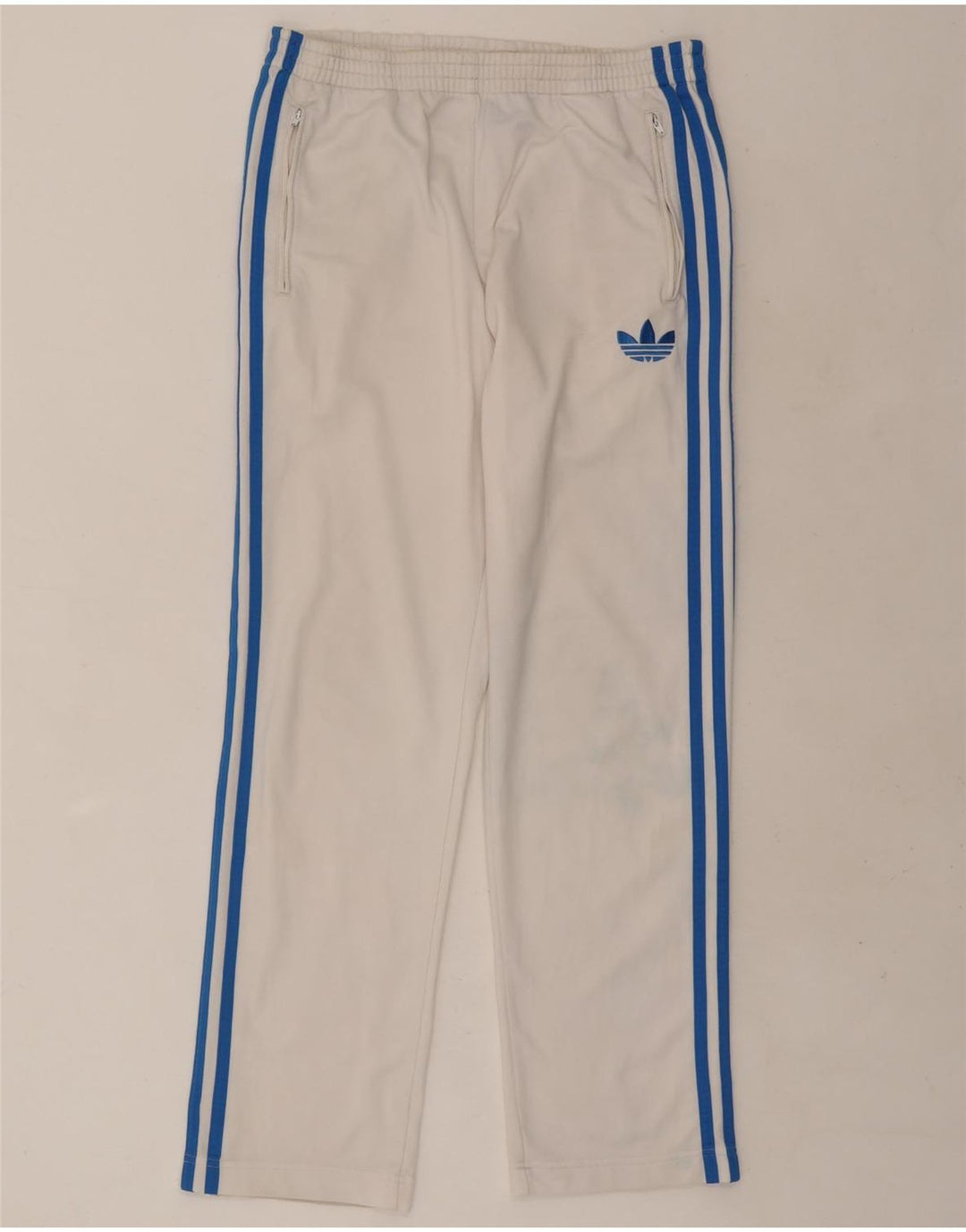 Adidas Pantalon de survêtement pour homme Petit Blanc Polyester