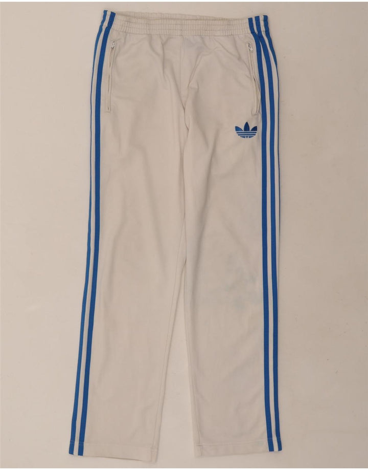 Adidas Pantalon de survêtement pour homme Petit Blanc Polyester