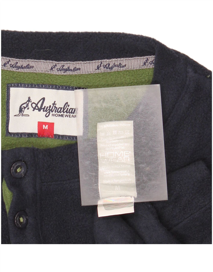 AUSTRALIAN L'ALPINA Pull Polaire Homme Bleu Marine Moyen Polyester